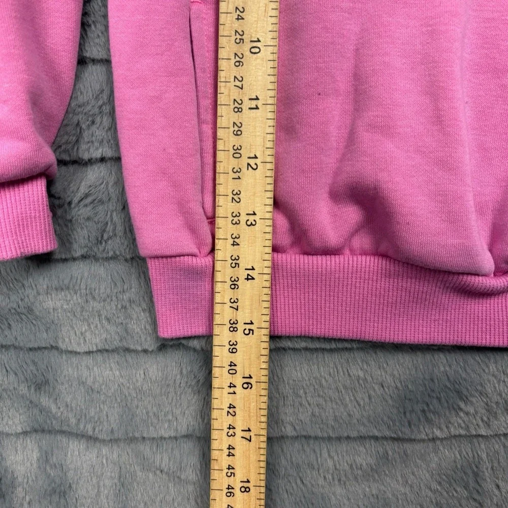 Nike Kids Pink Pullover Hoodie Fleece Logo Sweatshirt 4T 98-104cm 9378
